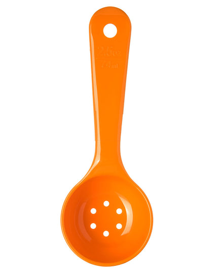Thìa Chia Phần Có Lỗ Carlisle Measure Misers® 74 ml, Màu Cam (496324)