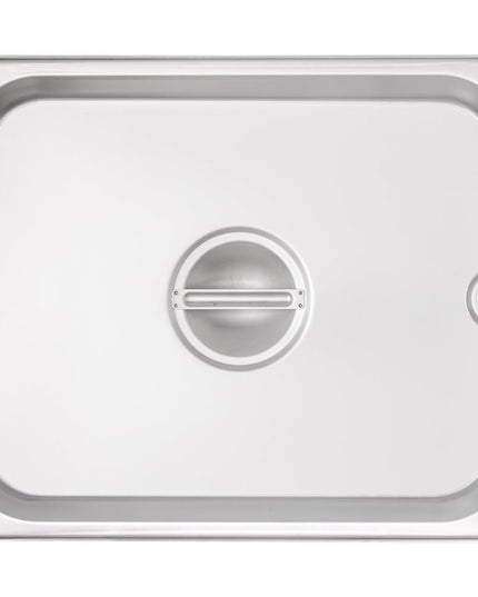 Nắp Khay Hấp Carlisle Cỡ Nửa Có Rãnh Thép Không Gỉ (607120CS)