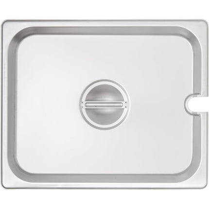 Nắp Khay Hấp Carlisle Cỡ Nửa Có Rãnh Thép Không Gỉ (607120CS)