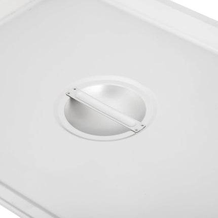 Nắp Khay Hấp Carlisle Cỡ Nửa Có Rãnh Thép Không Gỉ (607120CS)