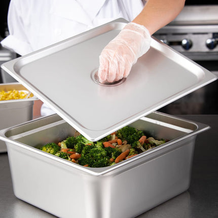 Nắp Khay Hấp Carlisle Cỡ Hai Phần Ba Thép Không Gỉ (607230C)