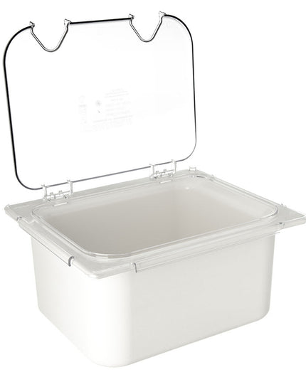 Nắp Carlisle Coldmaster® EZ Access Cho Khay Thực Phẩm Cỡ 1/2, Polycarbonate, Trong Suốt (CM10240Z07)