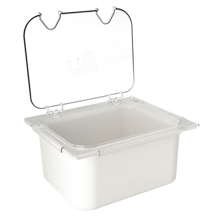 Nắp Carlisle Coldmaster® EZ Access Cho Khay Thực Phẩm Cỡ 1/2, Polycarbonate, Trong Suốt (CM10240Z07)