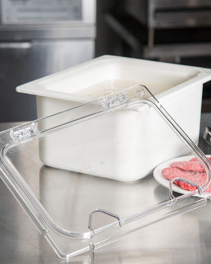 Nắp Carlisle Coldmaster® EZ Access Cho Khay Thực Phẩm Cỡ 1/2, Polycarbonate, Trong Suốt (CM10240Z07)