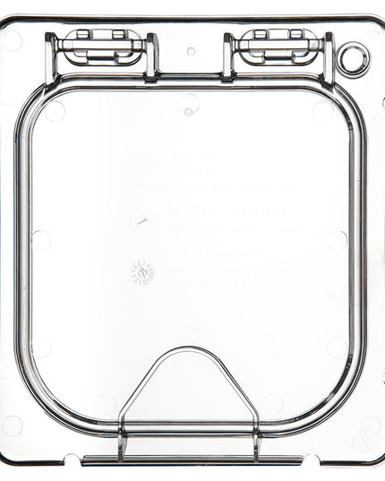 Nắp Carlisle Coldmaster® EZ Access Khay Thực Phẩm Cỡ 1/6, Trong Suốt (CM10318Z07)