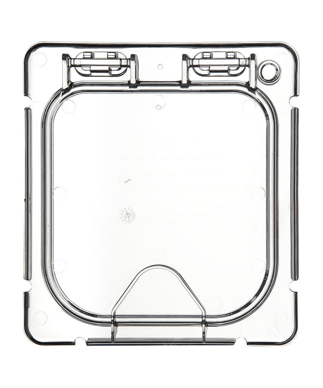 Nắp Carlisle Coldmaster® EZ Access Khay Thực Phẩm Cỡ 1/6, Trong Suốt (CM10318Z07)