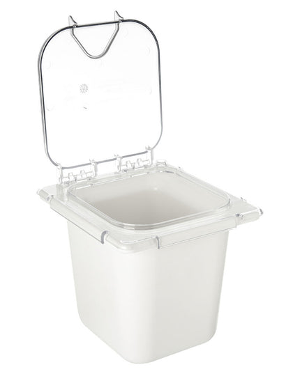 Nắp Carlisle Coldmaster® EZ Access Khay Thực Phẩm Cỡ 1/6, Trong Suốt (CM10318Z07)