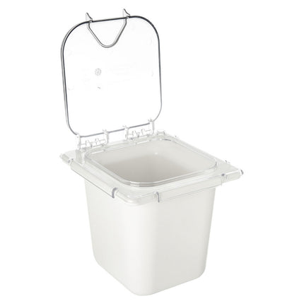 Nắp Carlisle Coldmaster® EZ Access Khay Thực Phẩm Cỡ 1/6, Trong Suốt (CM10318Z07)