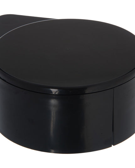 Dụng Cụ Tẩm Viền Ly 3 Tầng Carlisle GR0903 Khay Xoay Tròn 15.9 cm Acrylic Đen