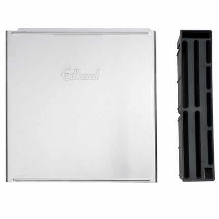 Giá Treo Dao Edlund KR-699 Có Tấm Che Chứa 5 Dao Pháp 1 Dao Phay 4 Dao Nhỏ 2 Dụng Cụ Mài