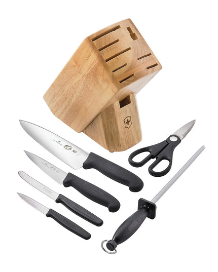 Bộ Dao Victorinox 5.1193.7-X2 7 Món Kèm Khối Gỗ