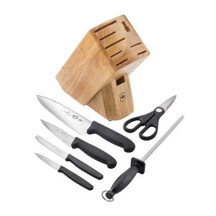 Bộ Dao Victorinox 5.1193.7-X2 7 Món Kèm Khối Gỗ