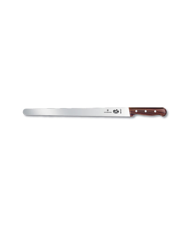 Dao Thái Lát Thẳng Victorinox 5.4200.36 Lưỡi 35.6 cm Tay Cầm Gỗ Hồng Mộc