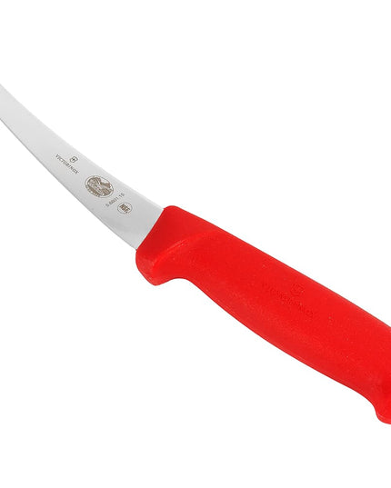 Dao Rọc Xương Cong Bán Cứng Victorinox 5.6601.15 Lưỡi 15.2 cm Cán Fibrox® Pro Đỏ