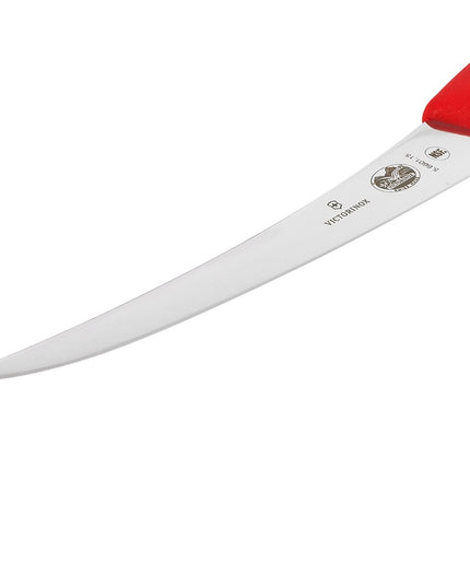 Dao Rọc Xương Cong Bán Cứng Victorinox 5.6601.15 Lưỡi 15.2 cm Cán Fibrox® Pro Đỏ