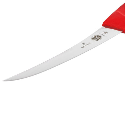 Dao Rọc Xương Cong Bán Cứng Victorinox 5.6601.15 Lưỡi 15.2 cm Cán Fibrox® Pro Đỏ