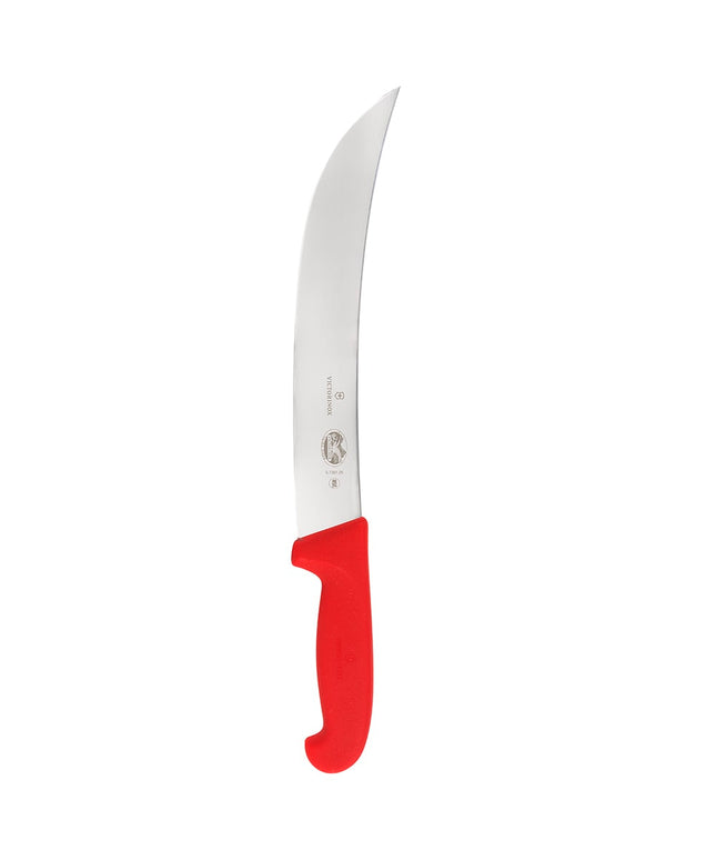 Dao Cimeter Cong Victorinox 5.7301.25 Lưỡi 25.4 cm Cán Fibrox Pro Đỏ