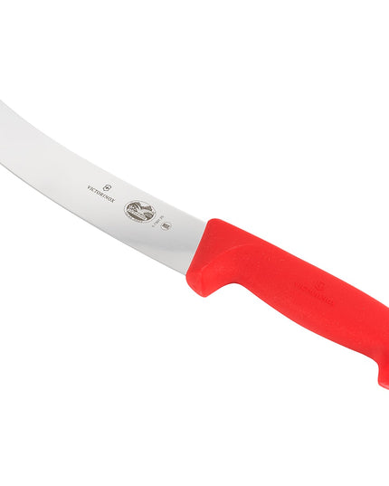 Dao Cimeter Cong Victorinox 5.7301.25 Lưỡi 25.4 cm Cán Fibrox Pro Đỏ