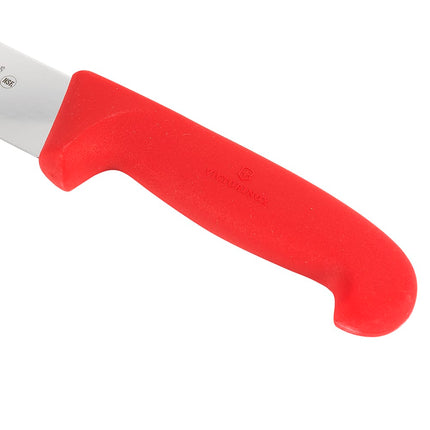Dao Cimeter Cong Victorinox 5.7301.25 Lưỡi 25.4 cm Cán Fibrox Pro Đỏ