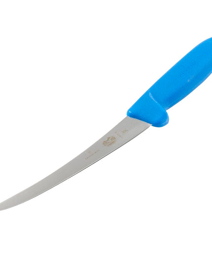 Dao Rọc Xương Victorinox 5.6602.15 Lưỡi Cong Bán Cứng 15.2 cm Cán Fibrox® Pro Màu Xanh