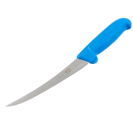 Dao Rọc Xương Victorinox 5.6602.15 Lưỡi Cong Bán Cứng 15.2 cm Cán Fibrox® Pro Màu Xanh