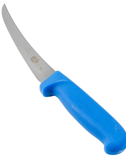 Dao Rọc Xương Victorinox 5.6602.15 Lưỡi Cong Bán Cứng 15.2 cm Cán Fibrox® Pro Màu Xanh