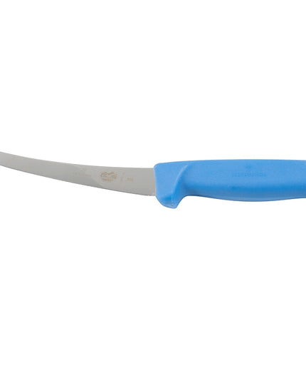 Dao Rọc Xương Victorinox 5.6602.15 Lưỡi Cong Bán Cứng 15.2 cm Cán Fibrox® Pro Màu Xanh