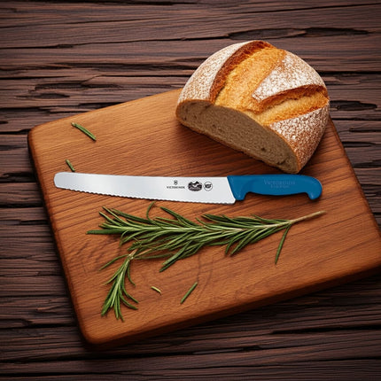 Dao Cắt Bánh Mì Răng Cưa Victorinox 5.2932.26 Lưỡi 26 cm Cán Fibrox® Pro Xanh