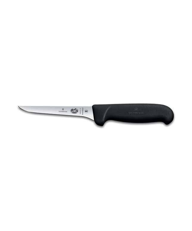 Dao Rọc Xương Mềm Victorinox 5.6413.12 Lưỡi 12.7 cm, Cán Fibrox® Pro Đen