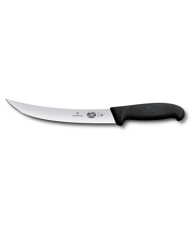 Dao Làm Thịt Cong Victorinox 5.7203.20 Lưỡi 20.3 cm Tay Cầm Đen