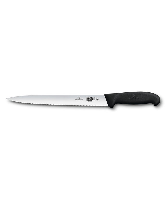 Dao Thái Lát Bán Linh Hoạt Victorinox 5.4433.25 Lưỡi 25.4 cm Tay Cầm Fibrox® Pro Đen