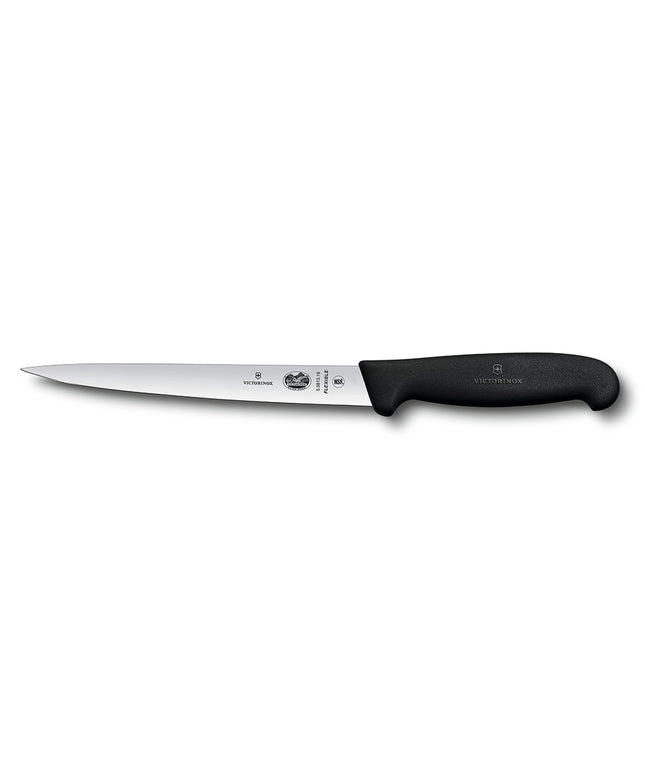Dao Phi Lê Dẻo Victorinox 5.3813.18-X1 Lưỡi 17.8 cm Cán Fibrox® Pro Đen