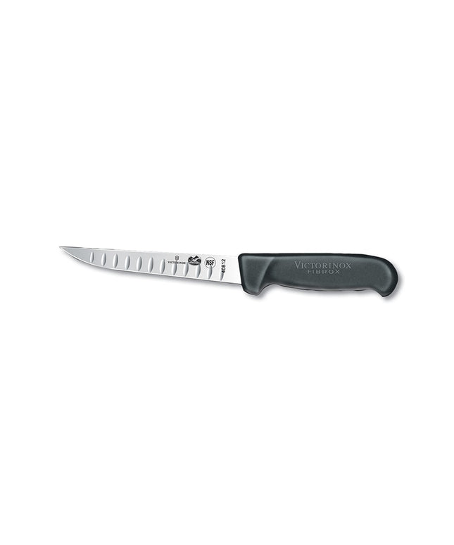 Dao Victorinox 5.6023.15 Rọc Thịt Lưỡi Rãnh Granton 15.2 cm Cán Fibrox® Pro Đen
