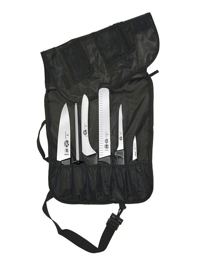 Bộ Dao Nhà Bếp Victorinox 7.4012-X12 7 Món (5) Dao (1) Cán Mài Túi Đựng Dao