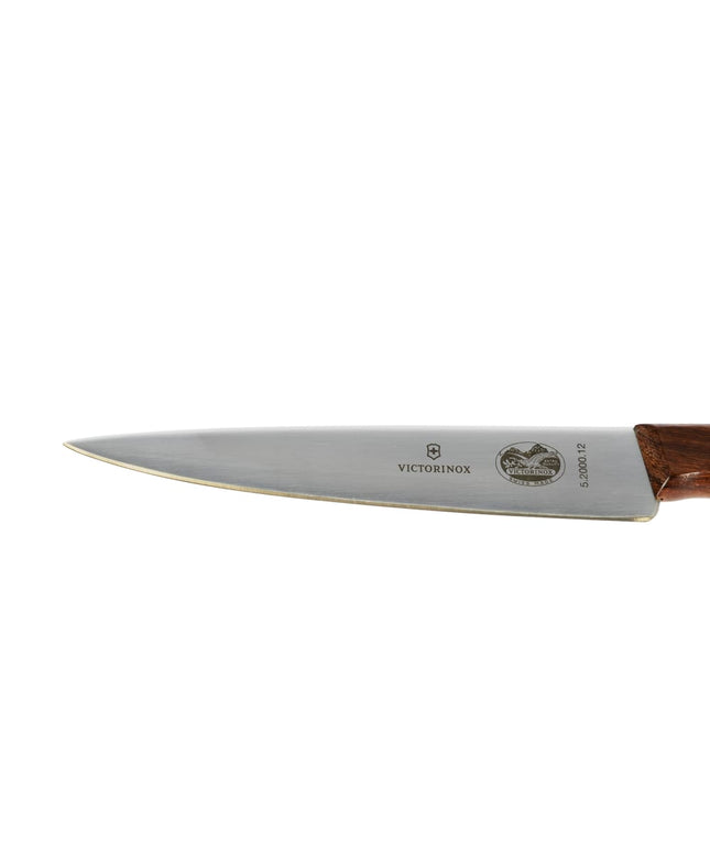 Dao Gọt Victorinox 5.2000.12-X2 Lưỡi 12.1 cm, Tay Cầm Gỗ Hồng Mộc