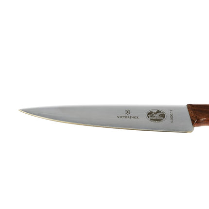 Dao Gọt Victorinox 5.2000.12-X2 Lưỡi 12.1 cm, Tay Cầm Gỗ Hồng Mộc
