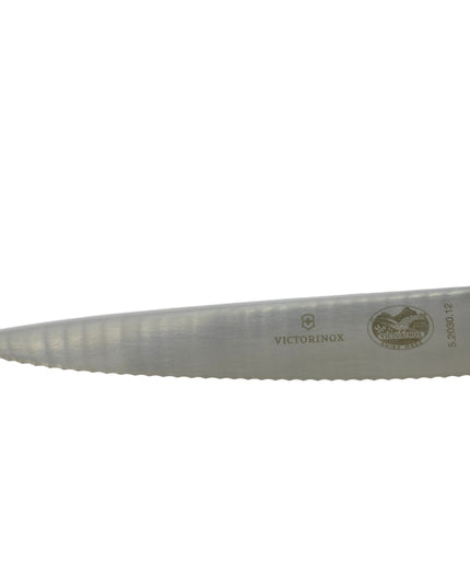 Dao Đa Năng/Rau Củ Răng Cưa Victorinox 5.2030.12-X3 Lưỡi 4 3/10.2 cm, Tay Cầm Gỗ Hồng Mộc