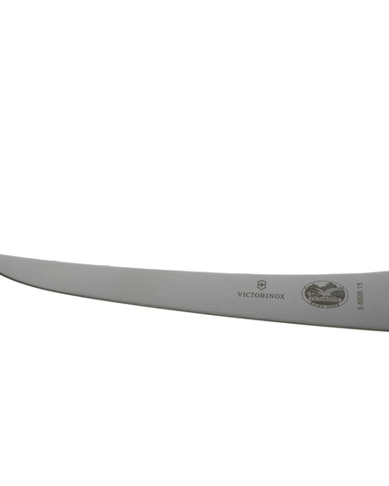 Dao Rọc Thịt Cong Lưỡi Bán Cứng Victorinox 5.6606.15-X1 Lưỡi 15.2 cm Cán Gỗ Hồng Mộc
