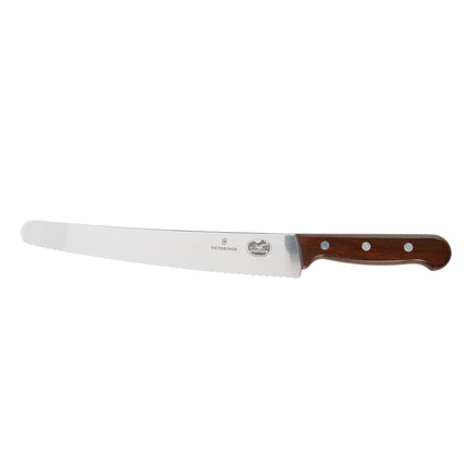 Dao Cắt Bánh Mì Răng Cưa Victorinox 5.2930.26-X2 26 cm Cán Gỗ Hồng Mộc