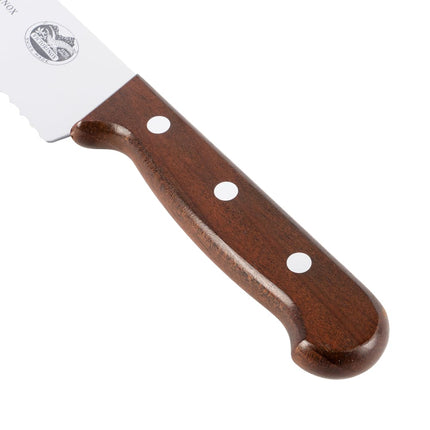 Dao Cắt Bánh Mì Răng Cưa Victorinox 5.2930.26-X2 26 cm Cán Gỗ Hồng Mộc