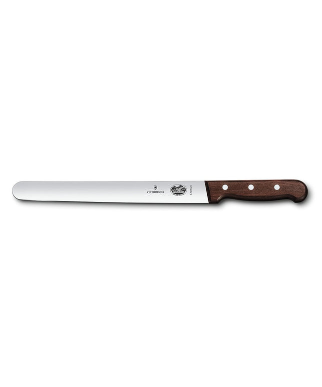 Dao Thái Giăm Bông Victorinox 5.4200.25-X1 Lưỡi 25.4 cm Tay Cầm Gỗ Hồng Mộc