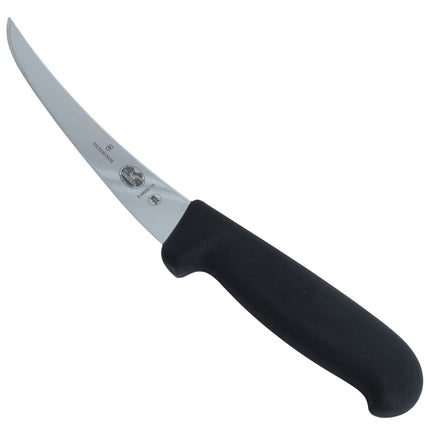 Dao Rọc Xương Cong Bán Cứng Victorinox 5.6603.15-X3 Lưỡi 15.2 cm Cán Fibrox® Nylon Đen
