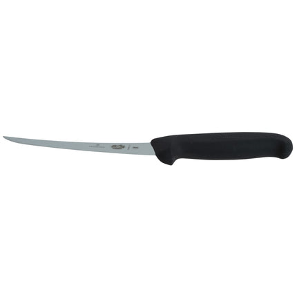 Dao Rọc Xương Cong Bán Cứng Victorinox 5.6603.15-X3 Lưỡi 15.2 cm Cán Fibrox® Nylon Đen