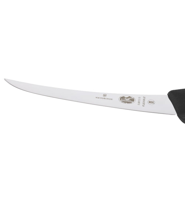 Dao Rọc Xương Victorinox 5.6613.15-X1 Lưỡi Cong Dẻo 15.2 cm Cán Fibrox® Nylon Đen
