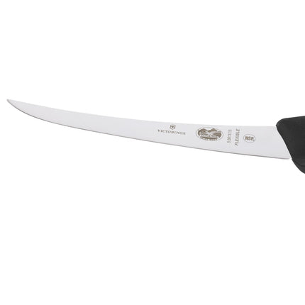 Dao Rọc Xương Victorinox 5.6613.15-X1 Lưỡi Cong Dẻo 15.2 cm Cán Fibrox® Nylon Đen