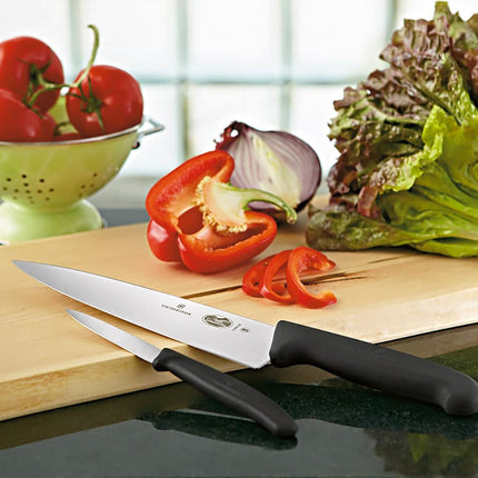 Dao Đầu Bếp Victorinox 5.2063.20B Lưỡi 20.3 cm Cán Fibrox® Nylon Đen