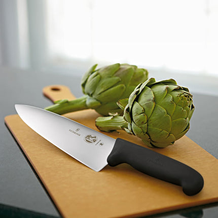 Dao Đầu Bếp Victorinox 5.2063.20B Lưỡi 20.3 cm Cán Fibrox® Nylon Đen