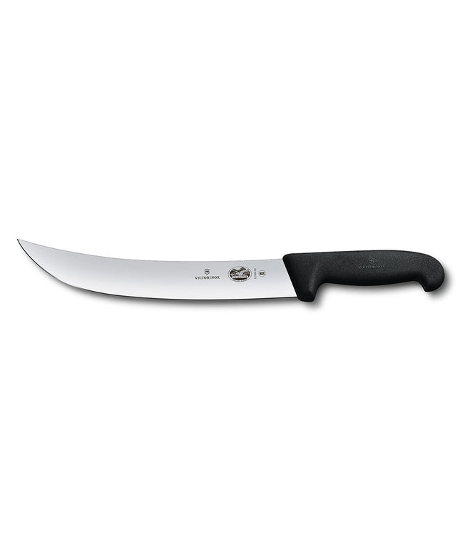 Dao Cimeter Cong Victorinox 5.7303.25-X4 Lưỡi 25.4 cm Cán Nylon Fibrox® Đen