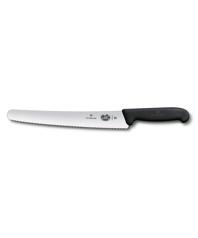 Dao Cắt Bánh Mì Răng Cưa Victorinox 5.2933.26-X10 Lưỡi 26 cm Cán Fibrox® Nylon Đen