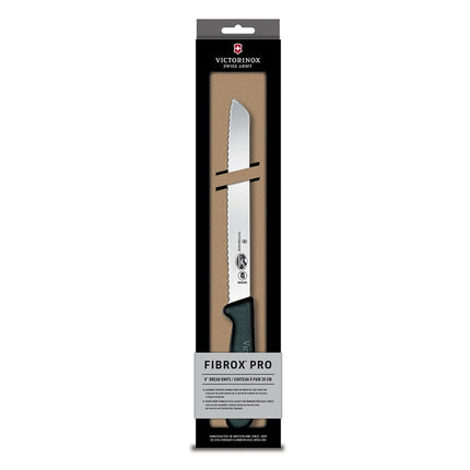 Dao Cắt Bánh Mì Lưỡi Lượn Sóng Victorinox 5.2533.21-X8 20.3 cm Cán Fibrox® Nylon Đen